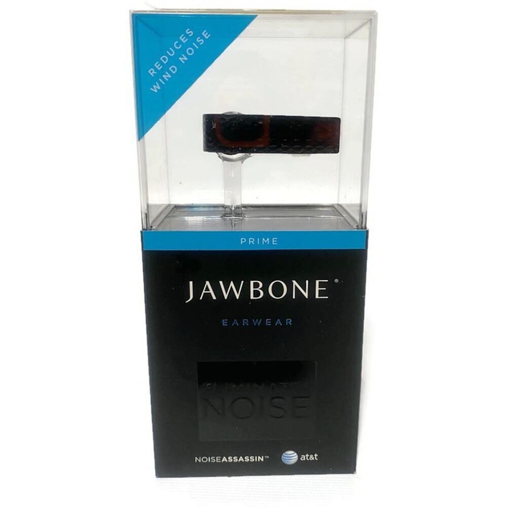 Jawbone Noise Assassin Prime Bluetooth Earpiece Black AT&T New in Box